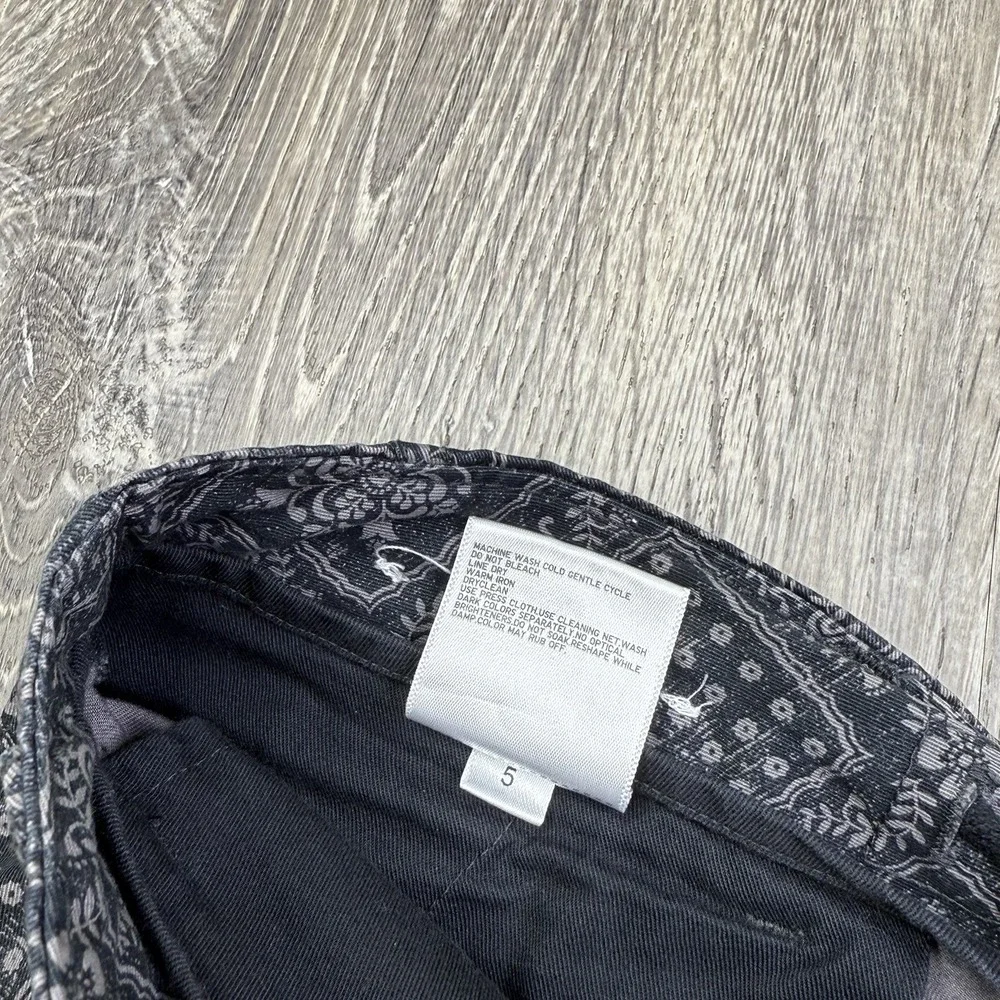 Reyn Spooner Shorts Black Gray Geometric Print Casual Uniqlo Mens Size M Medium - Picture 8 of 11